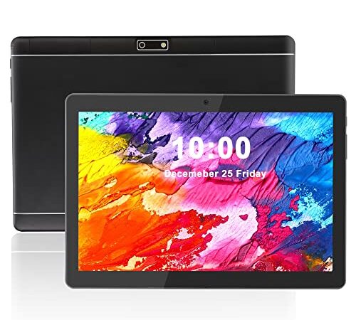 Android 10.0 Tablet 10 inch, Veidoo 2GB RAM 32GB Storage, Tablets 10.1'' IPS HD Touch Screen, Quad-Core, Dual Camera, Bluetooth, WiFi, 3G Phone Call Tablet PC with Dual Sim Card, Google Play Store