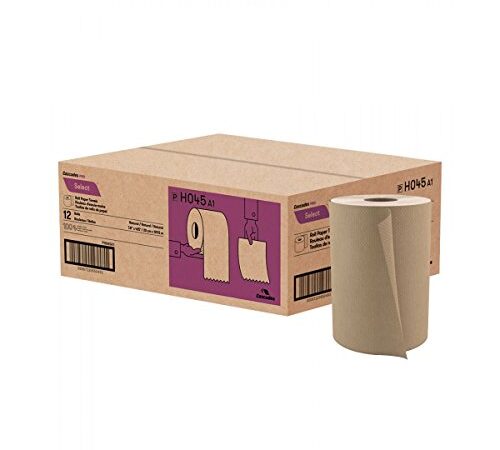 CASCADES PAPER HAND TOWEL - 425' - BOX OF 12 ROLLS