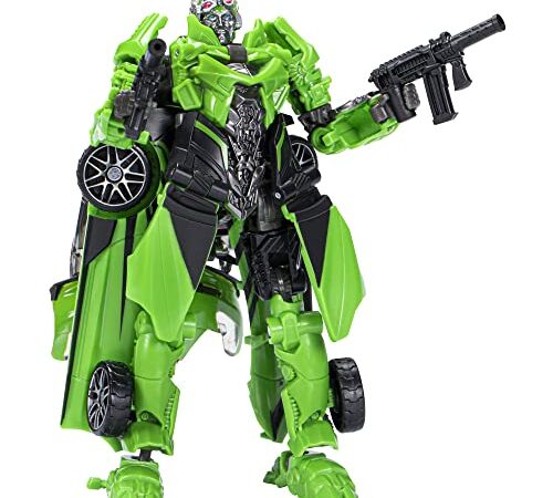 Hasbro Transformers Toys Studio Series 92 Deluxe Class Transformers: The Last Knight Crosshairs Action Figure - Ages 8 and Up, 4.5-inch (F3165)