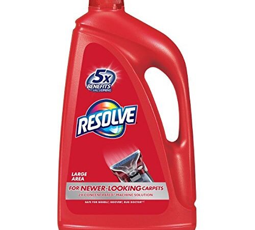 RESOLVE Carpet Cleaner, Deep Cleaning Power, Clean & Fresh, Machine Solution, 1.77 L