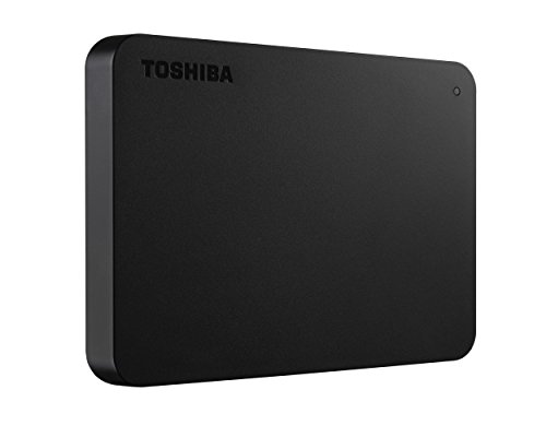 Toshiba Canvio Basics 4TB Portable External Hard Drive USB 3.0, Black (HDTB440XK3CA)