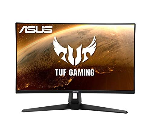 ASUS TUF Gaming 27" 2K HDR Monitor (VG27AQ1A) - QHD (2560 x 1440), IPS, 170Hz (Supports 144Hz), 1ms, Extreme Low Motion Blur, Speaker, G-SYNC Compatible, VESA Mountable, DisplayPort, HDMI