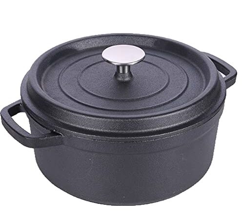 Cuisiland Cast Iron Classic Pre-Seasoned 5QT Dutch Oven