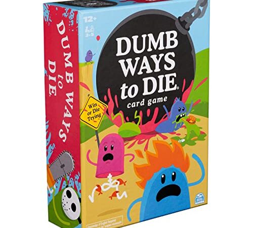 Dumb Ways to Die Card Game Based on The Viral Video, Card Games for Adults | Party Games | Adult Games | Fun Games, for Families & Kids Ages 12 and up