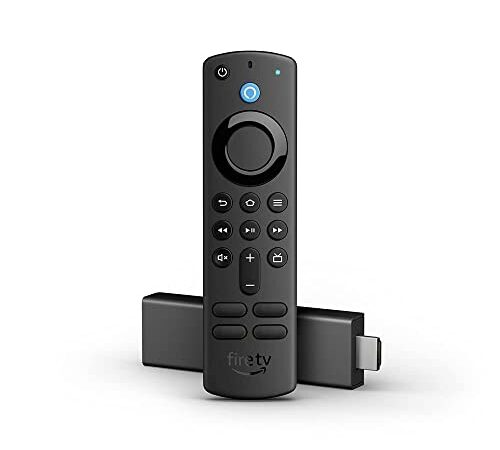 Fire TV Stick 4K streaming device with Alexa Voice Remote (includes TV controls), Dolby Vision