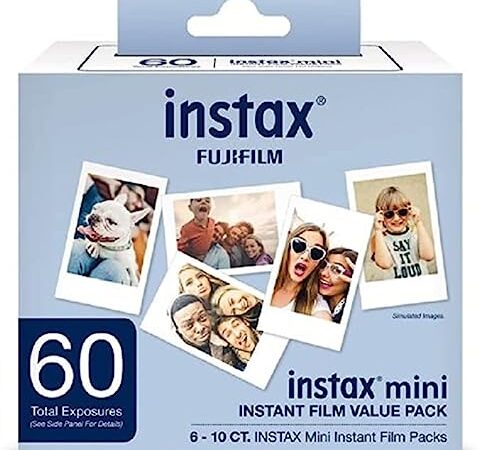 Fujifilm INSTAX Mini Film Value Pack - 60 Images