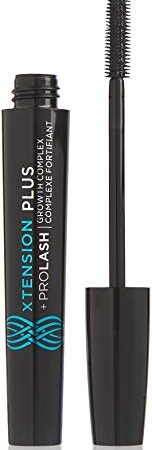 Marcelle Xtension Plus + Pro Lash Growth Complex Mascara, Black, Lengthening and Fortifying, Hypoallergenic, Fragrance-Free, Recognized by the CDA, 9 mL