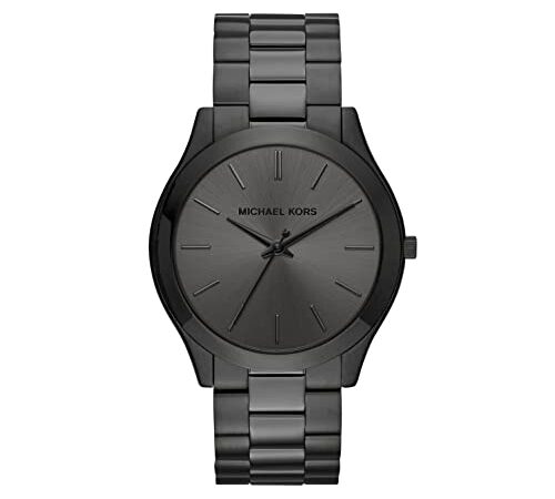 Michael Kors Men's Slim Runway Black Watch MK8507