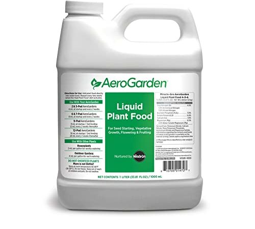 Miracle-Gro AeroGarden 1-Quart Liquid Nutrients