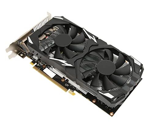 RX580 Gaming Graphics Card 8GB, GDDR5 256bit Computer Graphics Card with HDMI, DP, DVI, Dual Cooling Fan, 1284MHz PCI Express 3.0 PC Video Card for Desktop, Game, Office